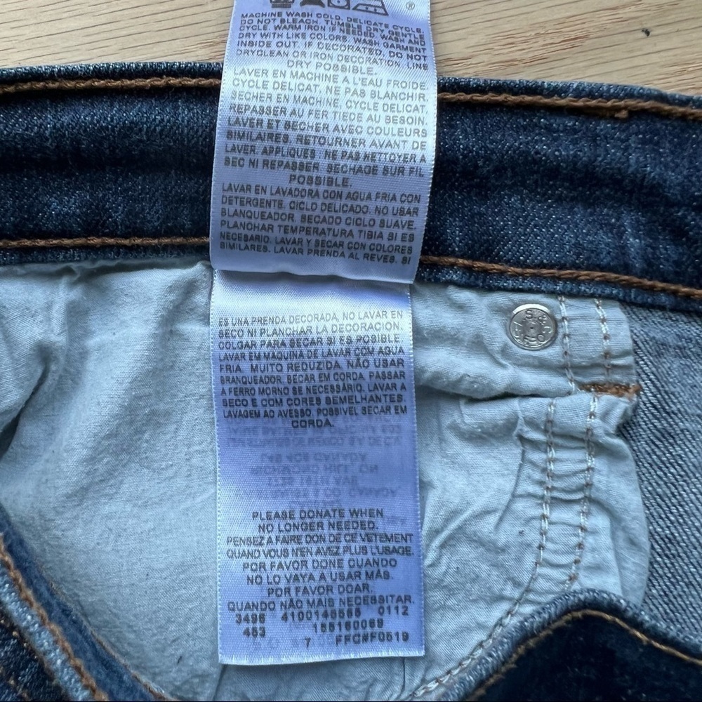 Levi's 515 Boot Cut Denim Jeans - Size 14 - Picture 4 of 9